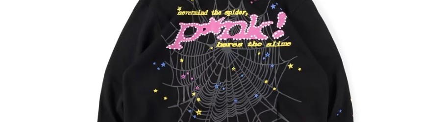 spiderhoodiepink