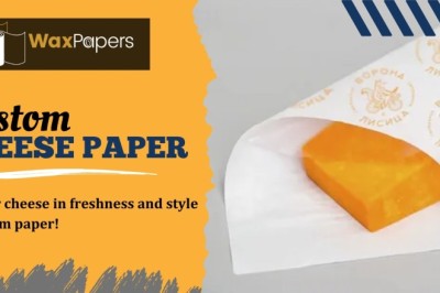 Modern Graphics For Custom Cheese Paper Appeal