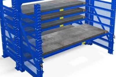 Roll Out Drawer Racks & Metal Plate Storage: History & Uses