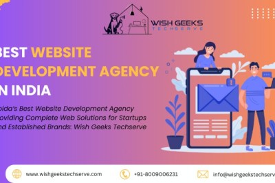 Noida’s Best Website Development Agency Providing Complete Web Solutions for Startups and Established Brands: Wish Geeks Techserve