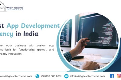 Top App Development Services in India for Android, iOS, and Cross-Platform Solutions—Wish Geeks Techserve