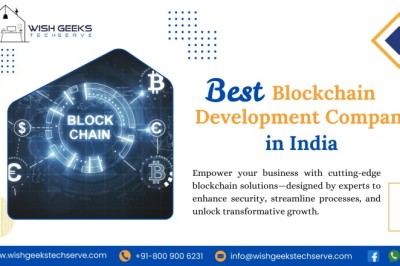 Top Blockchain App Development Company & Consulting Services in India: Wish GeeksTechserve