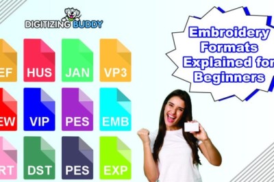 From Design to Stitch: Understanding Embroidery File Formats