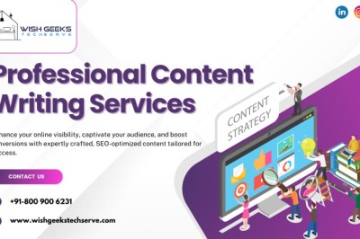 Top Content Writing Services in Noida to Enhance Visibility, Engagement and Conversions—Wish Geeks Tehserve