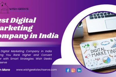 Best Digital Marketing Company in India Helping You Rank Higher and Convert Faster with Smart Strategies: Wish Geeks Techserve