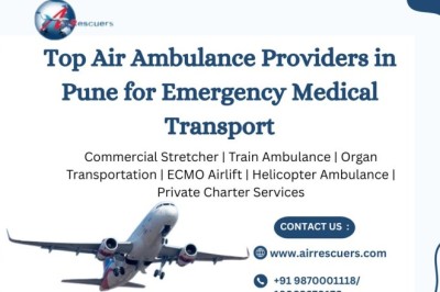 Top Air Ambulance Providers in Pune for Emergency Medical Transport