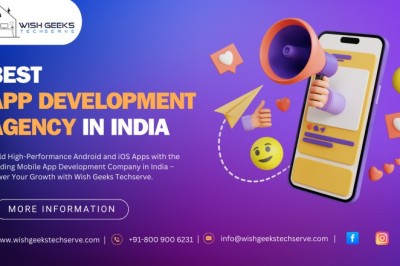 Best Mobile App Development Company in India: Build Custom Apps for Android and iOS—Wish Geeks Techserve