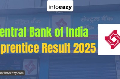 Central Bank of India Apprentice Result 2025 Out, Download PDF
