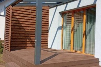 Koks pagrindas terasai yra patvariausias?