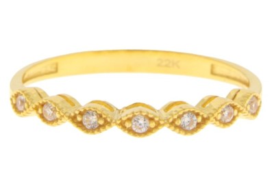 22ct Yellow Gold Wedding Band – A Classic Choice for Eternal Love