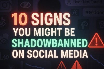 10 Signs You Might Be Shadowbanned on Social Media