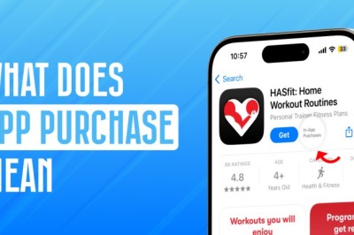 What does an app purchase mean?