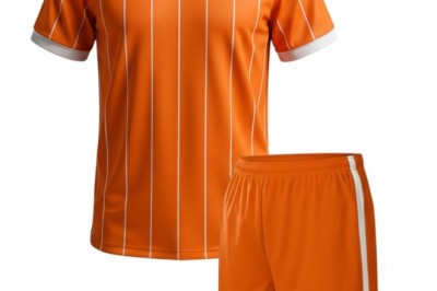 How to Design a Custom Orange Football Kit That Pops