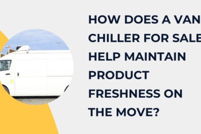 How Does a Van Chiller for Sale Help Maintain Product Freshness on the Move?