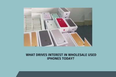 What Drives Interest in Wholesale Used iPhones Today?