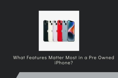 What Features Matter Most in a Pre Owned iPhone?