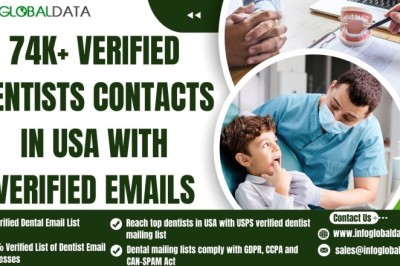 What Is a Dentist Email List and How InfoGlobalData Helps Boost Your Dental Marketing?