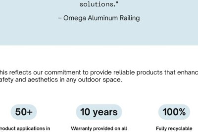 Omega Aluminum Railing System — Quality, Customizable Aluminum Railings & Security Solutions in Alberta