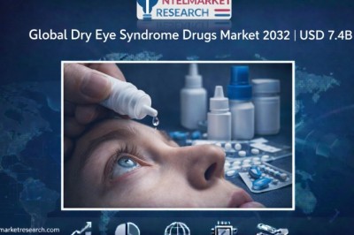 How Big Is the Global Dry Eye Syndrome Drugs Market? Size to Reach USD 7.4 Billion by 2032