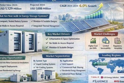 What Is Driving Steady 6.0% CAGR Growth in the Non-Walk-In Energy Storage System Market
