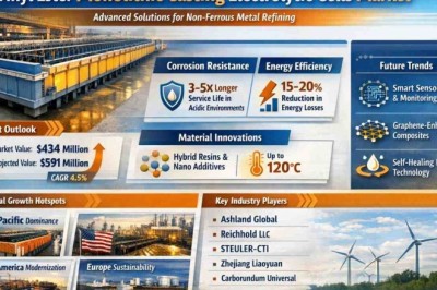 Why Is the Vinyl Ester Monolithic Casting Electrolytic Cell Market Growing at a 4.5% CAGR Through 2034?