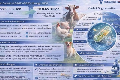 Why Is the Global Animal Probiotic Market Growing at an 8.8% CAGR Through 2034?