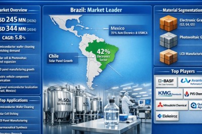 What Factors Are Contributing to 5.8% CAGR Growth in Latin America Ultra-Pure Sulfuric Acid Market?