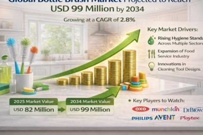 Global Bottle Brush Market Projected to Reach USD 99 Million by 2034, Growing at a CAGR of 2.8%; Key Players and Trends