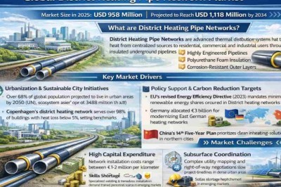 Global District Heating Pipe Network Market Projected to Reach USD 1,118 Million by 2034, Growing at a 2.3% CAGR; Key Players and Trends