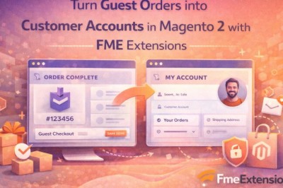 Turn Guest Orders into Customer Accounts in Magento 2 with FME Extensions