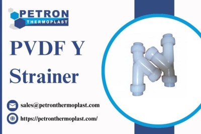 Easy Maintenance PVDF Y Strainer for Industrial Pipelines