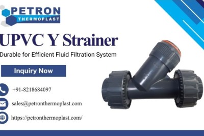 UPVC Y Strainer with High Efficiency Filtration Design
