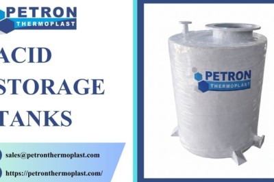 Industrial Acid Storage Tanks for Overseas Chemical Plants