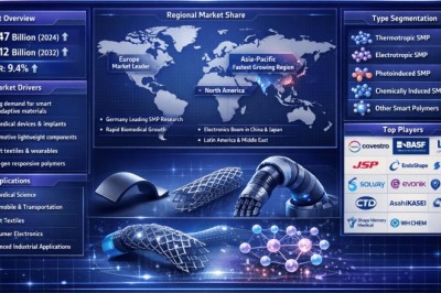 Top 10 Leading Players in Shape Memory Plastics Market as Industry Grows from USD 1.47B to USD 3.12B by 2032 at 9.4% CAGR