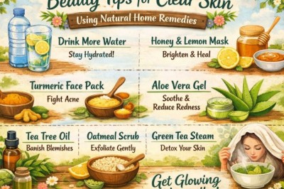Beauty Tips for Clear Skin Using Natural Home Remedies