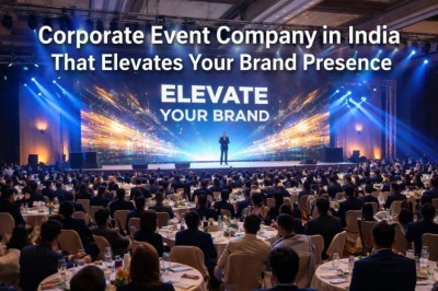 Corporate Event Company in India That Elevates Your Brand Presence