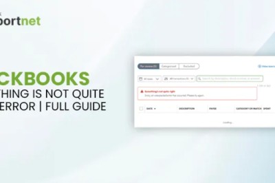 Why QuickBooks Shows “Something’s Not Quite Right” Error & How to Resolve It