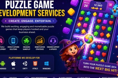 Puzzle Game Development Services | Custom Match3 Games