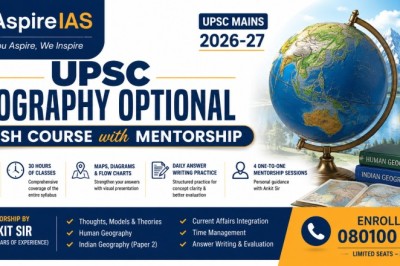 Geography Optional Mentorship for UPSC Mains 2026: Complete Guide