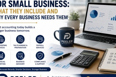 Accounting Services for Small Business: What They Include and Why Every Business Needs Them