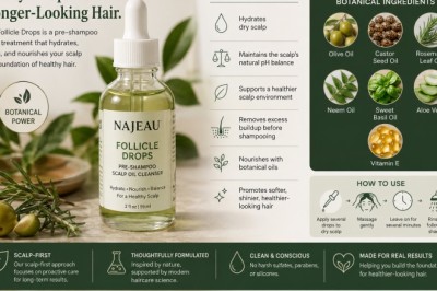 Najeau Follicle Drops: The Secret to a Healthier Scalp & Stronger-Looking Hair