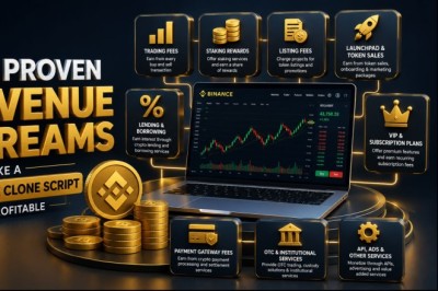 10 Proven Revenue Streams That Make a Binance Clone Script Highly Profitable